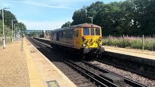 73964 ‘Jeanette’ 0Z75 Tonbridge West Yard to Tonbridge West Yard @ Salfords (Surrey) 4th July 2025.