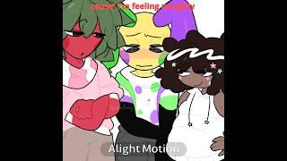 Three Way Kiss | ft. Partysnacks #dandysworld #alightmotion #animation #roblox