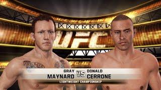 UFC Undisputed 3 Gameplay Gray Maynard vs Donald Cerrone