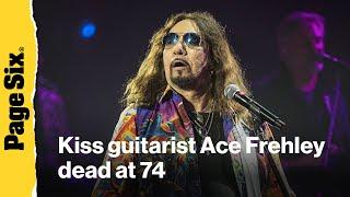 Ace Frehley, founding member of rock band KISS, dead at 74