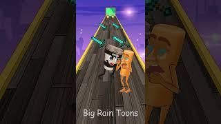 Steve's Lava Chicken Kiss Run: TUNG TUNG TUNG SAHUR vs Cappuccino Assassino Day 11 Challenge!