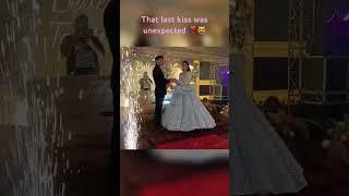 That kiss melts my heart❣️#trending #love #engagement #ringceremony #kiss #couple #song #cinderella