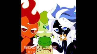 (3 way kiss meme) fire spirit x wind archer x stardust #crk #alightmotion #idk #trend