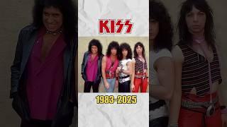 past and present KISS #kiss #nostalgia #paulstanley #genesimmons #tommythayer #ericsinger