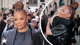 See Janet Jackson & Paris Jackson’s Rare FAMILY OUTING At Paris Fashion Week