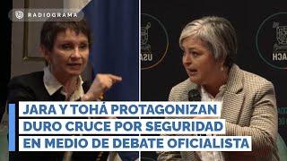 Jara y Tohá protagonizan duro cruce: exministra del Interior acusó "negacionismo" en seguridad