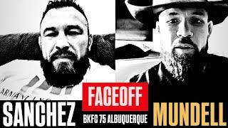 DONALD SANCHEZ VS DAVE MUNDELL FACEOFF!