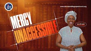 Rev. Dr Janet Onaolapo - Mercy Unaccessible