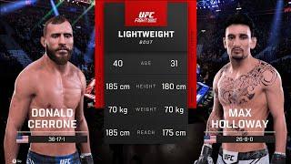 Donald Cerrone vs Max Holloway | UFC FIGHT NIGHT 2025 | UFC 5 | PS5 Pro Gameplay 4k60FPS HD