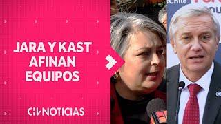 Jeanette Jara y J.A. Kast afinan equipos y sus planes de gobierno | Elecciones 2025 CHV Noticias