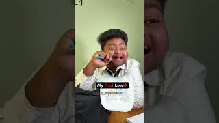 My first kiss.  #comedy #tanyaaneev #first #school