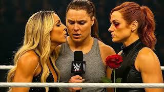 Trish Stratus Kiss Ronda Rousey AI Generated