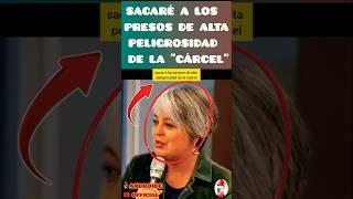 JEANETTE JARA SACARÁ A LOS PRESOS DE ALTA PELIGROSIDAD DE LA CÁRCEL SI LLEGA HACER PRESIDENTE #chile