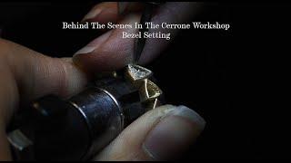 Behind The Scenes In The Cerrone Workshop – Bezel Setting