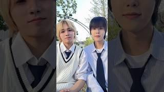 Kiss Kiss Shy Shy~!! #DongHyun #JeongYoon #3WAY #EURACHACHA