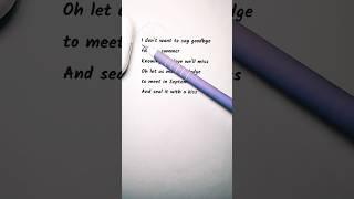 “Sealed with a Kiss” by Emily Linge – A Sweet Summer Goodbye