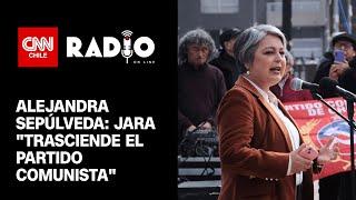 Senadora Sepúlveda explica su respaldo a la candidatura de Jeannette Jara