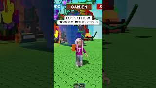 Janet plants another Super Seed on Grow a Garden | Janet and Kate Shorts