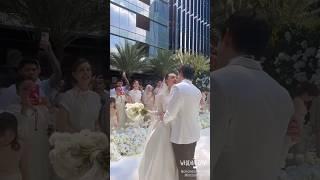 Wedding Kiss Amanda Manopo dan Kenny Austin #cintayasmin #amandamanopo #kennyaustin