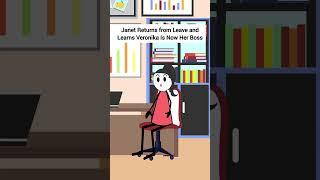 Janet Returns from Leave and Learns Veronika Is Now Her Boss #corporate #animation #gplus #skits