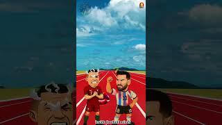 Ronaldo vs Messi | Georgina’s Kiss & IShowSpeed’s Shocking Hit! #ronaldo #football #youtubeshorts
