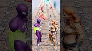 GTA V NEW KISS Or Save Run Spider-man Vs Queen Funny Epic Challenge!  #spiderman