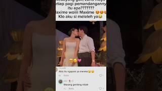 Netizen di buat baper Luna kiss maxime auuuuu #luna #lunamayayaterbaru #maximebouttier