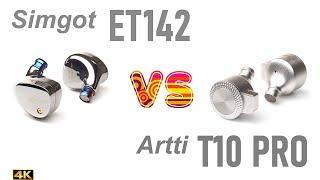 Simgot ET142 vs Artti T10 Pro - - IEM sound comparison