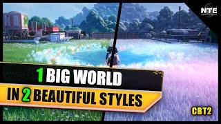 Open World Gameplay & Beautiful Snow System! In Neverness to Everness