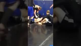 Donald Cerrone KO’s sparring partner. #ufc #mma #donaldcerrone