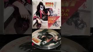 KISS Picture Disc Vinyl - Awesome Sound #kiss #vinyl #Japan